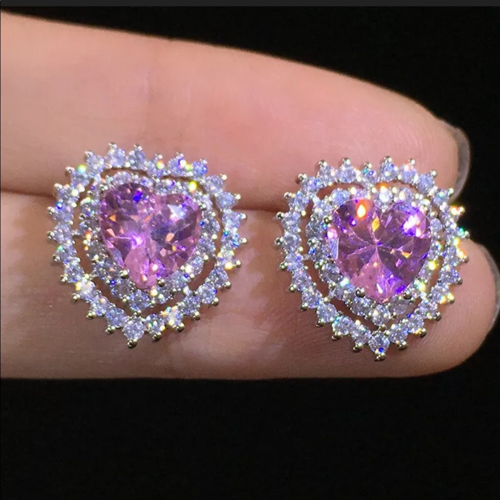 *NEW*Women’s Romantic Beautiful Sapphire Earrings